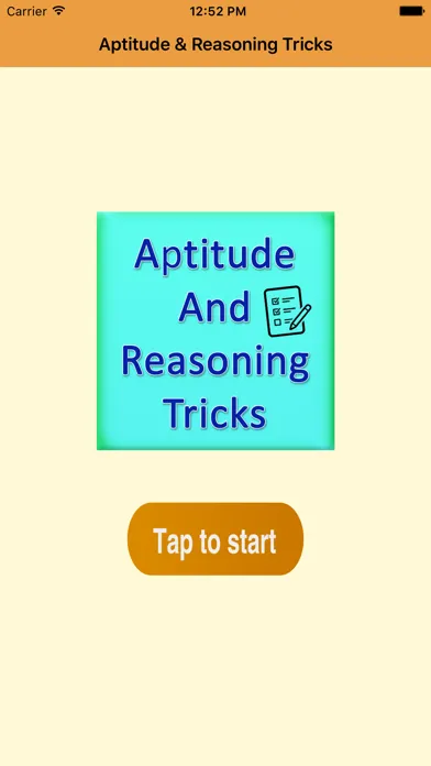 Capturas de pantalla de Aptitude & Reasoning Shortcut Tricks