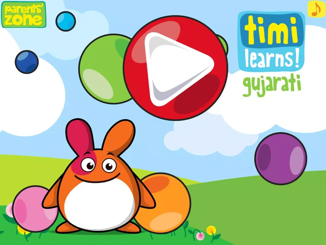 Capturas de tela do Timi Learns! Gujarati iPad 