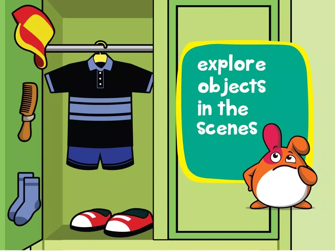 Capturas de tela do Timi Learns! Gujarati iPad 