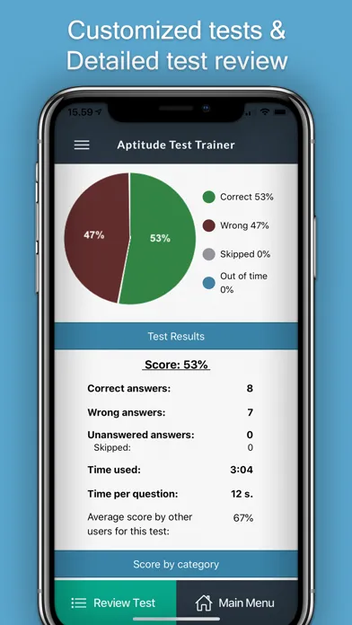 Aptitude Test Trainer应用截图
