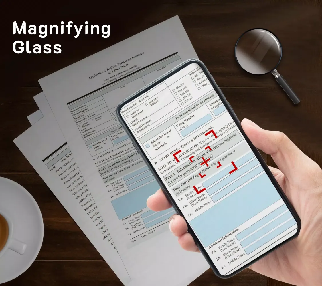 Magnifying Glass - Magnifier スクリーンショット