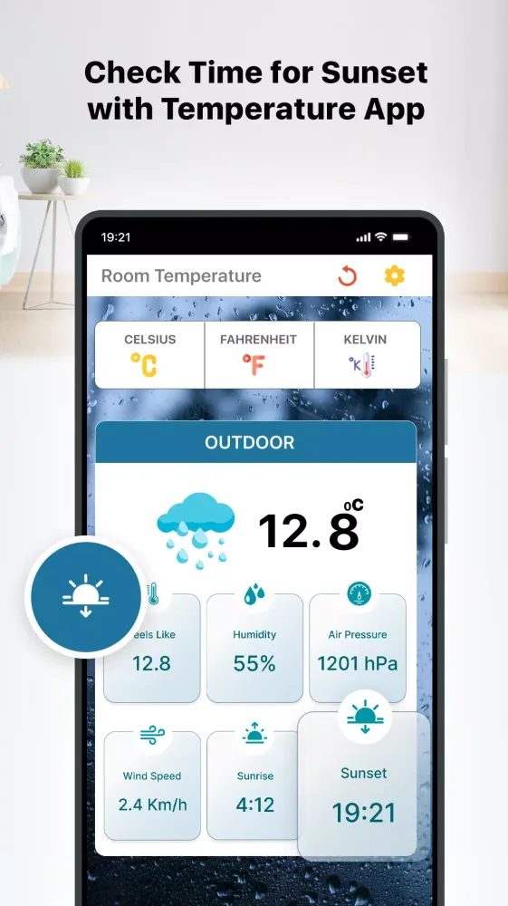 Thermometer: Room Temperature Screenshots