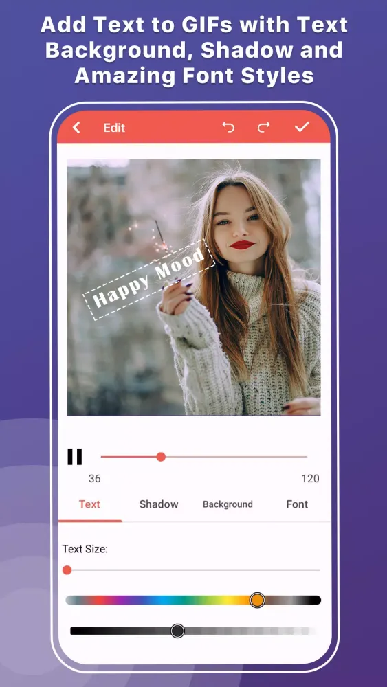 Video GIF Maker & GIF Editor Screenshots