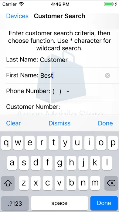Tangkapan layar Aptos Store Unified Flow (SM)