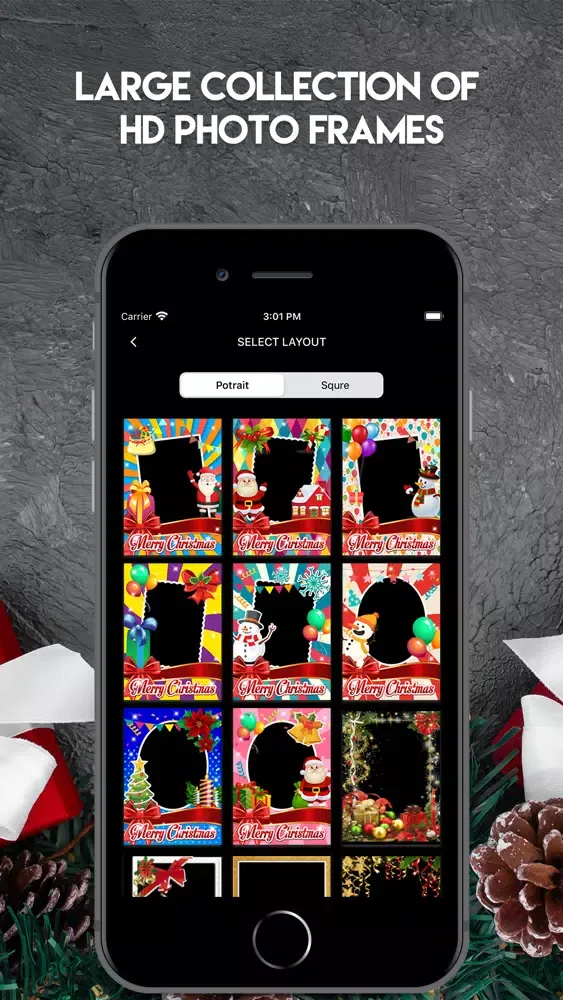 Christmas- Photo & Card Maker Ekran Görüntüleri