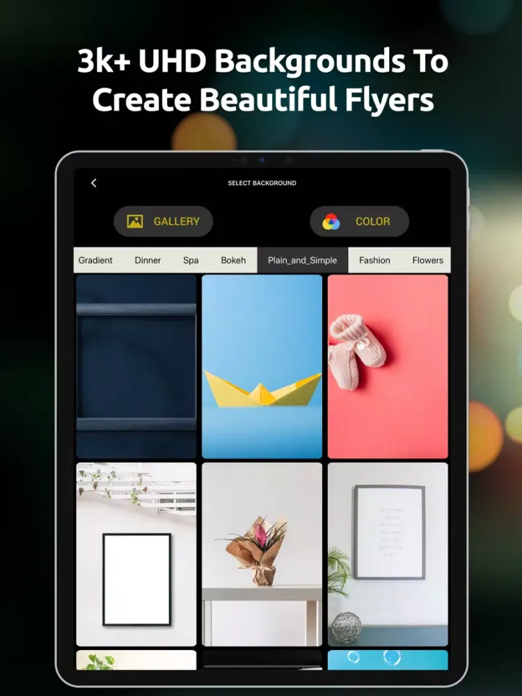 Ảnh chụp màn hình của Poster Maker: Flyer Creator iPad 