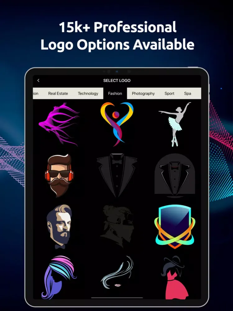 Logo Maker Pro- Logo Creator iPad Screenshots