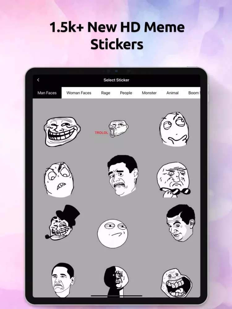 تصاویر Modern Memes - The Meme Maker iPad 