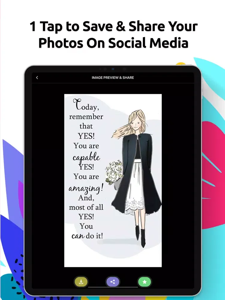 Phont- Text On Photos iPad  Screenshots
