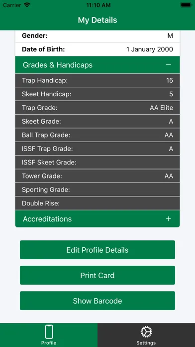 ACTA Member Screenshots