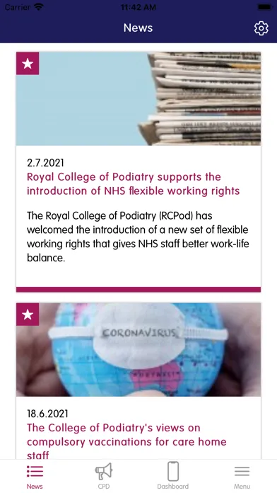 The College of Podiatry app Ekran Görüntüleri