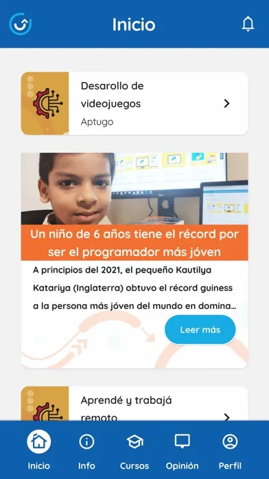 Tangkapan layar UNICEF | Oportunidades Únicas