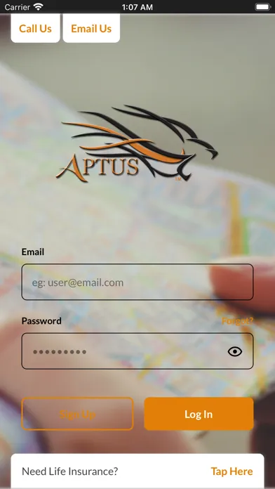 ภาพหน้าจอของ Aptus Marketing Life Quotes