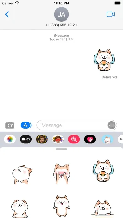 Скриншоты Hachi：Akita Dog Animated Emoji
