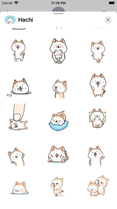 Скриншоты Hachi：Akita Dog Animated Emoji