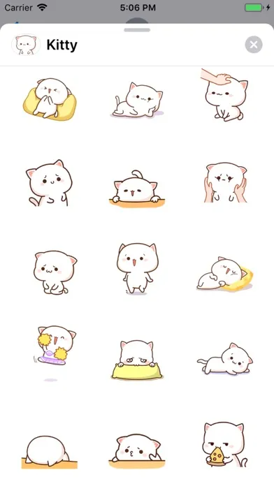 Kitty - Gif Cat Sticker Lovers スクリーンショット