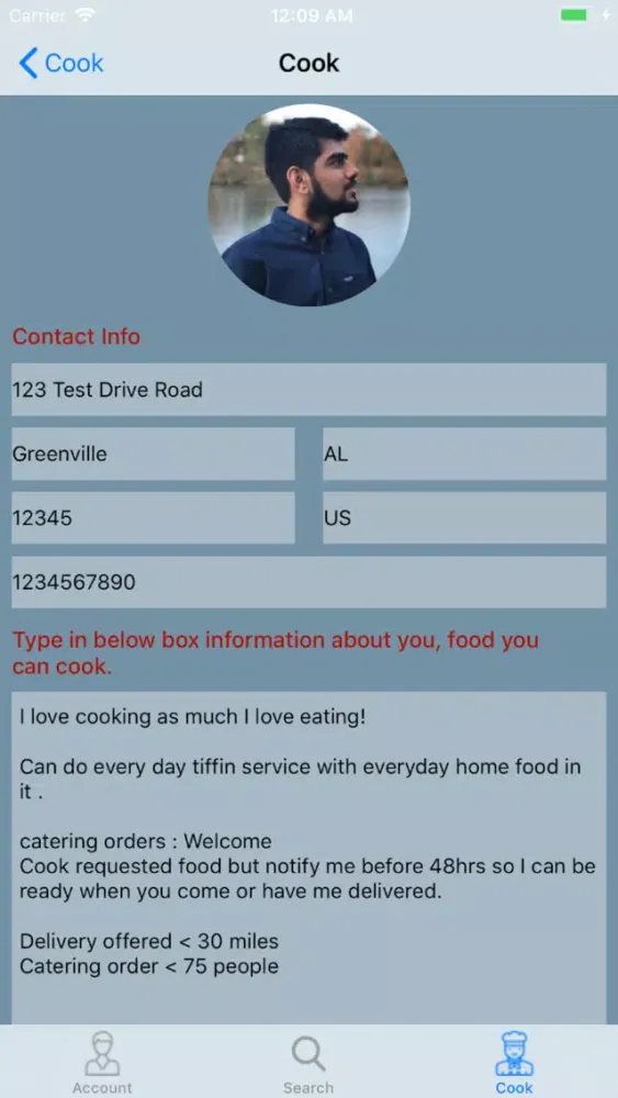 Cook for me স্ক্রিনশট
