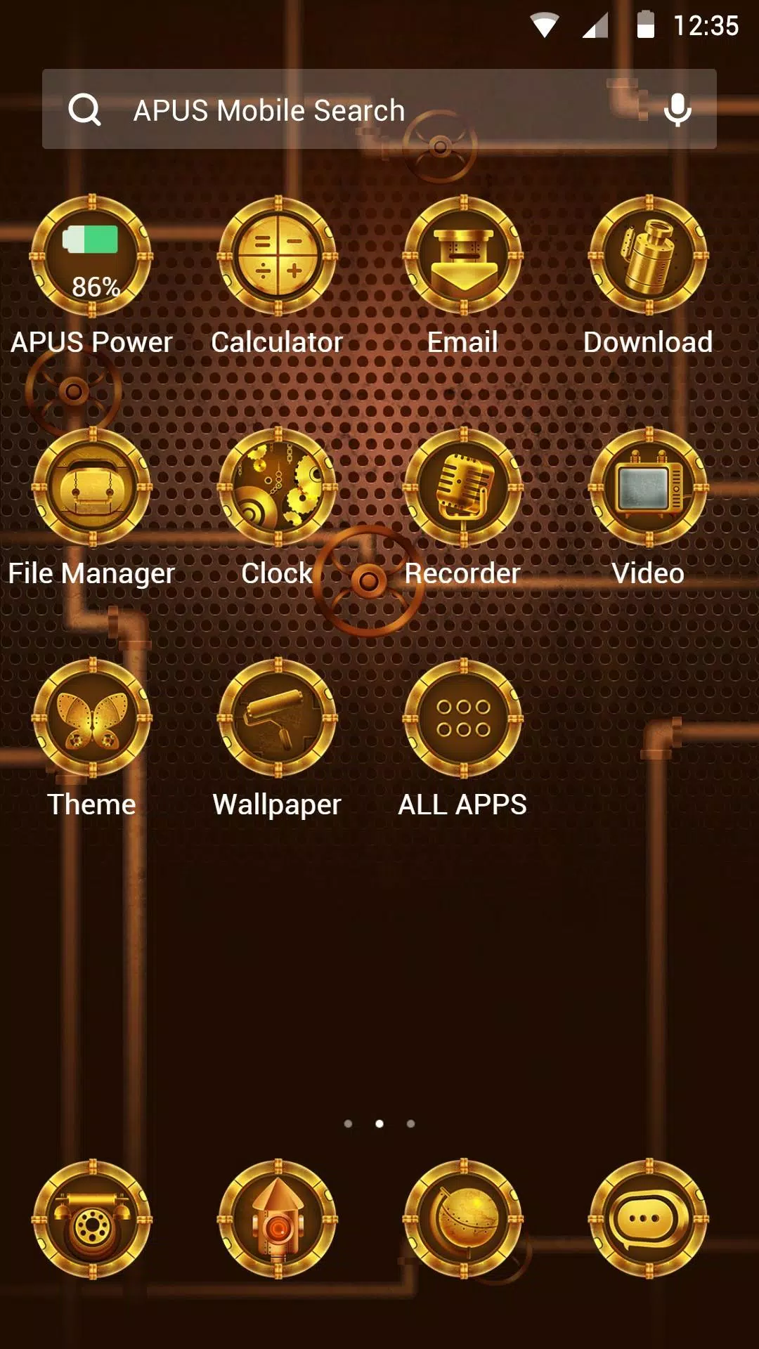 Round Steam Luxurious-APUS Lau Screenshots