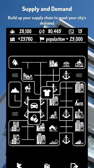 Supply Chain City Ekran Görüntüleri