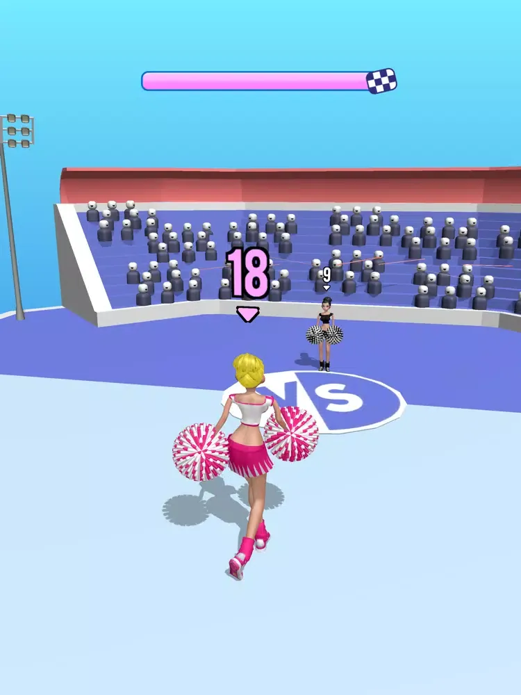 Capturas de tela do Cheerleader Split iPad 