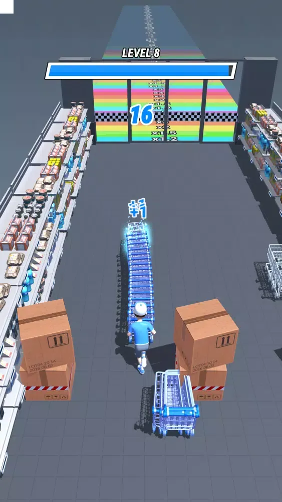 Captures d'écran de Market Race