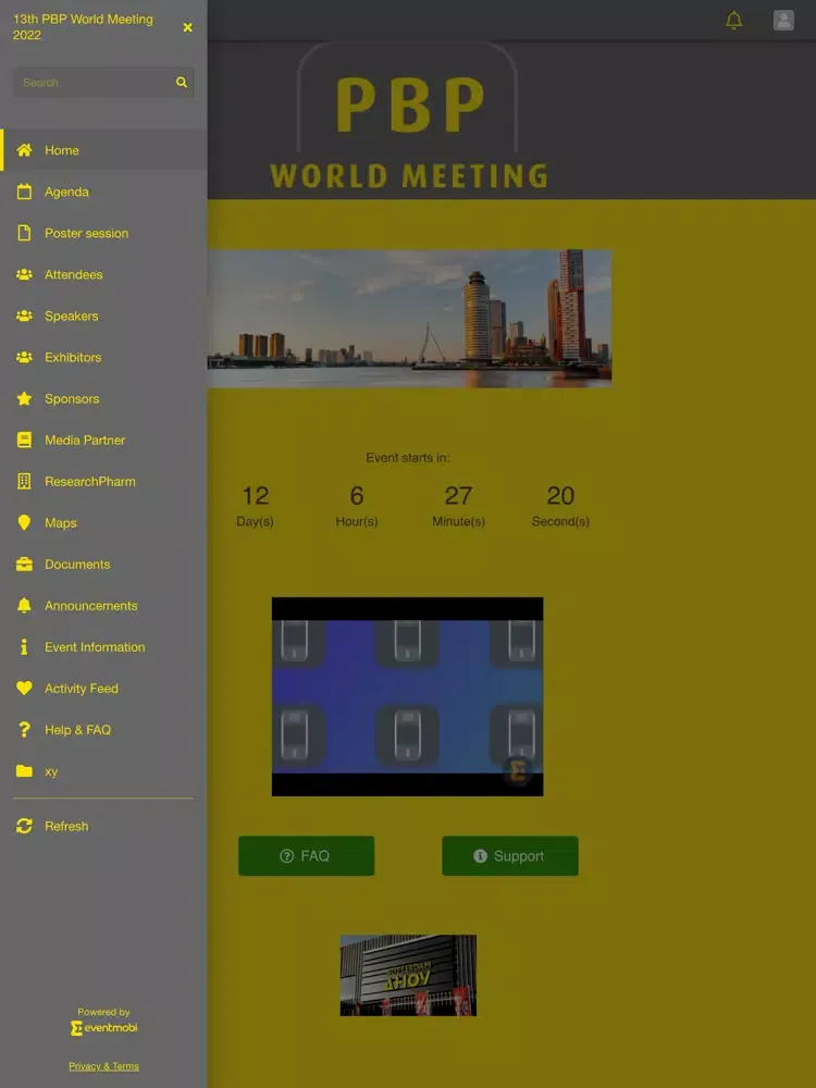Zrzuty ekranu PBP World Meeting App iPad 