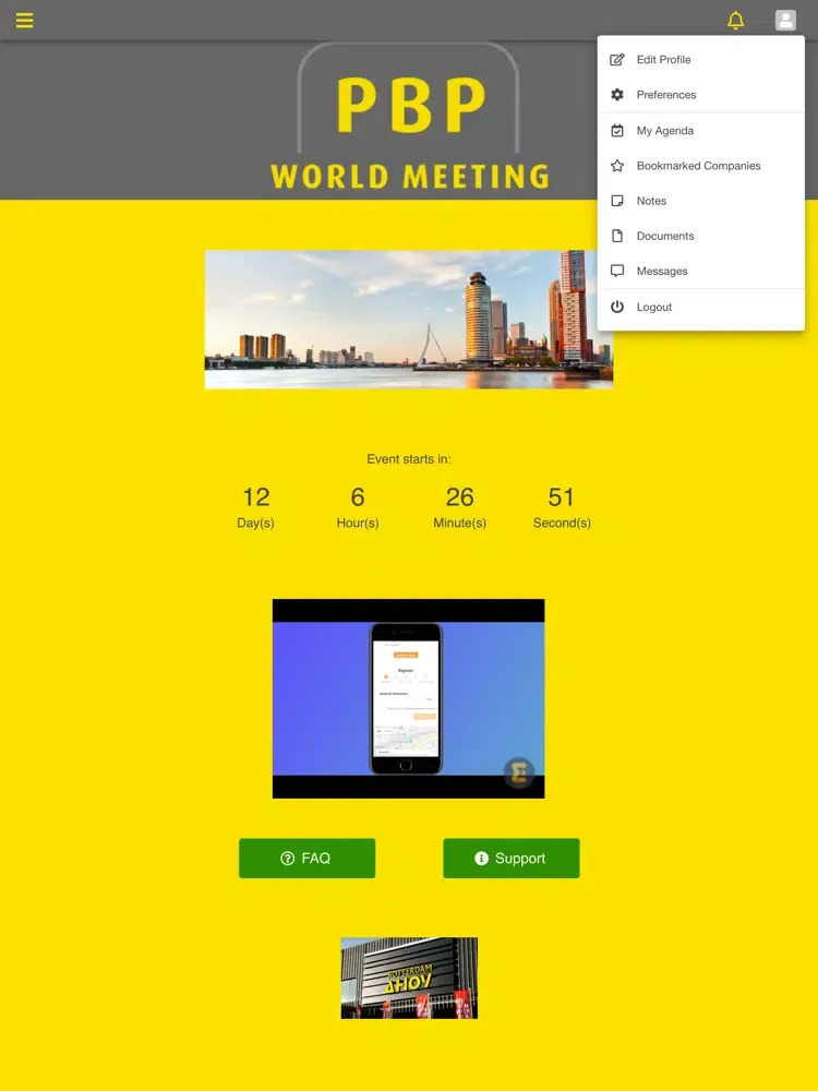 Zrzuty ekranu PBP World Meeting App iPad 