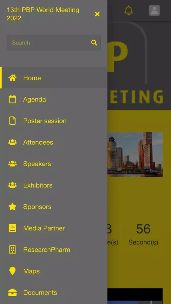 Zrzuty ekranu PBP World Meeting App