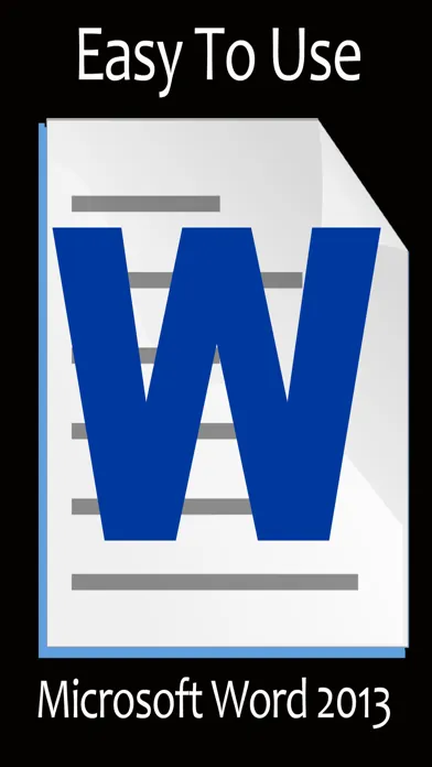 Capturas de tela do Easy To Learn - Microsoft Word 2013 Edition