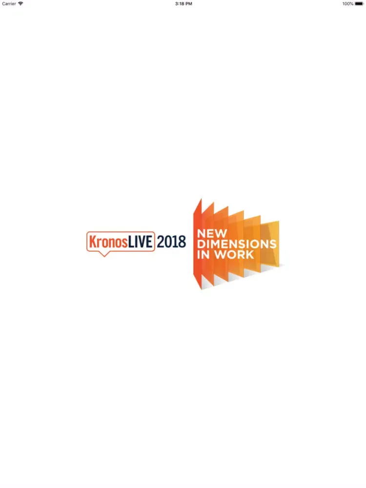 KronosLIVE Latam 2018 iPad 應用截圖
