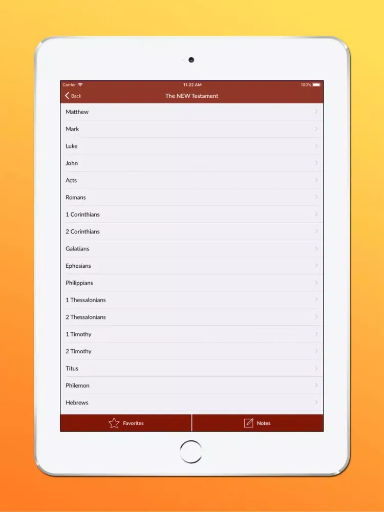 Capturas de pantalla de Holy Bible Audio - King James iPad 