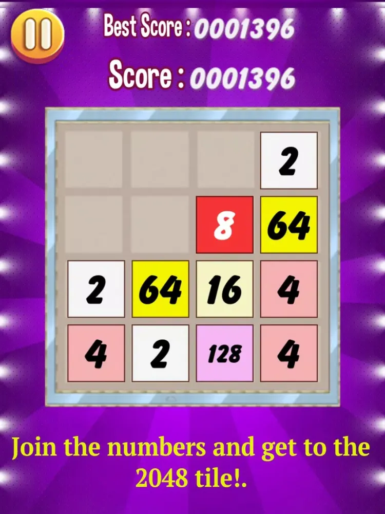 Capturas de pantalla de Super 2048 Puzzle iPad 