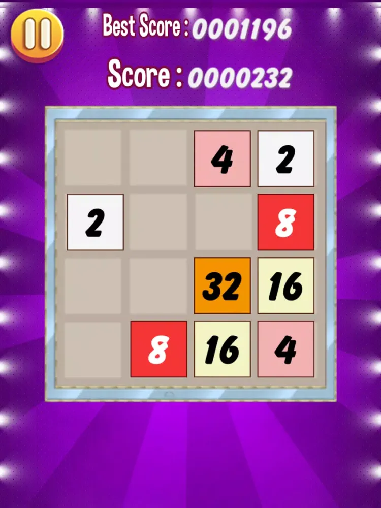 Capturas de pantalla de Super 2048 Puzzle iPad 