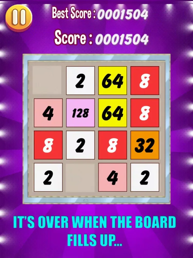 Capturas de pantalla de Super 2048 Puzzle iPad 