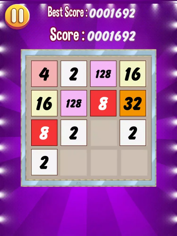 Capturas de pantalla de Super 2048 Puzzle iPad 