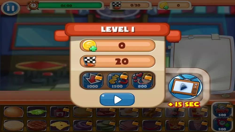Capturas de pantalla de Burger Food Court