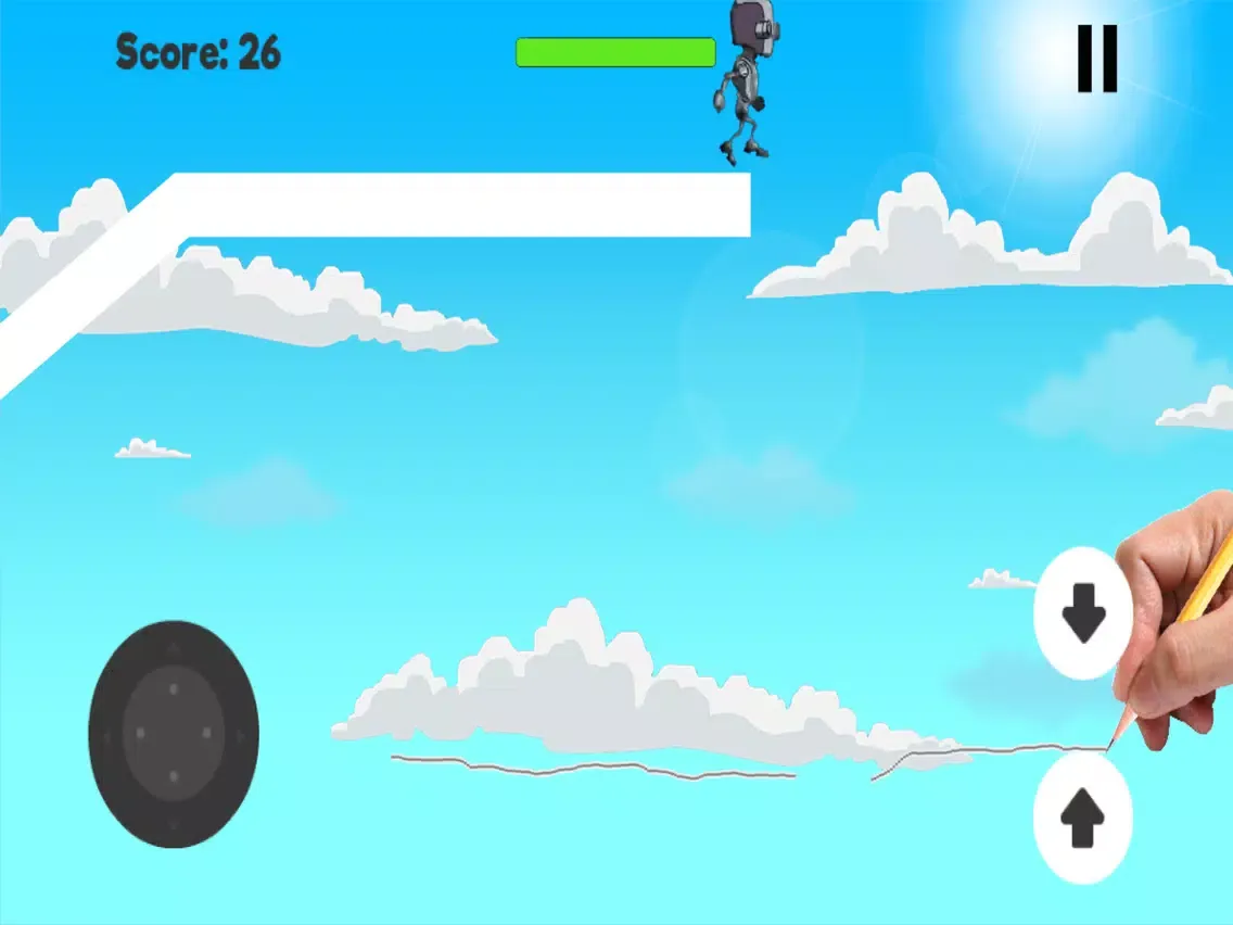 Save Flying Robot iPad  Screenshots