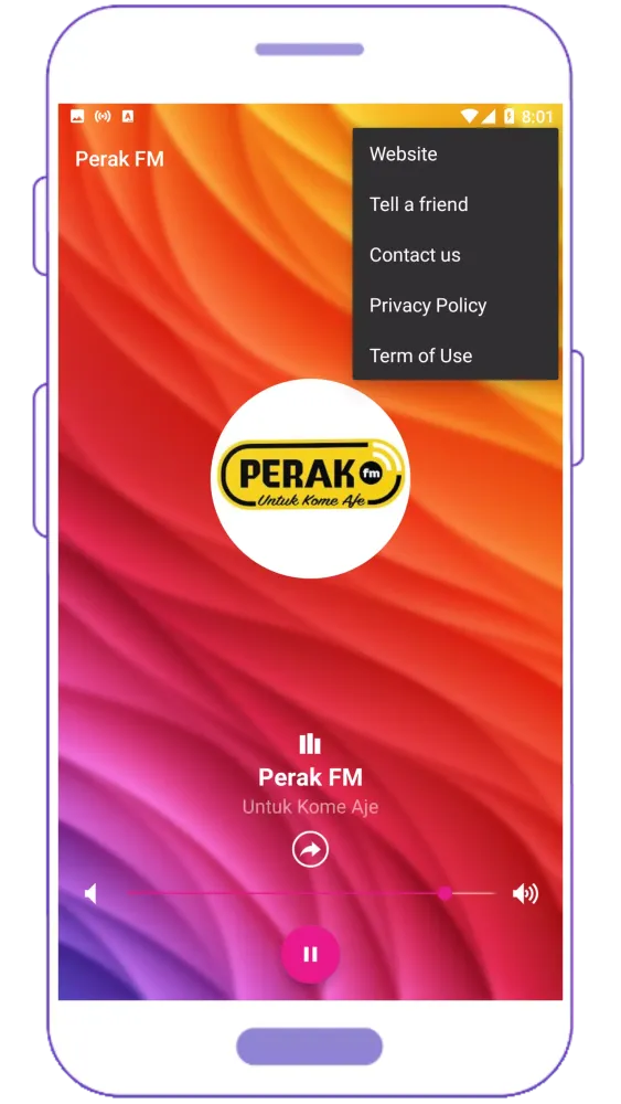 Perak FM 스크린샷