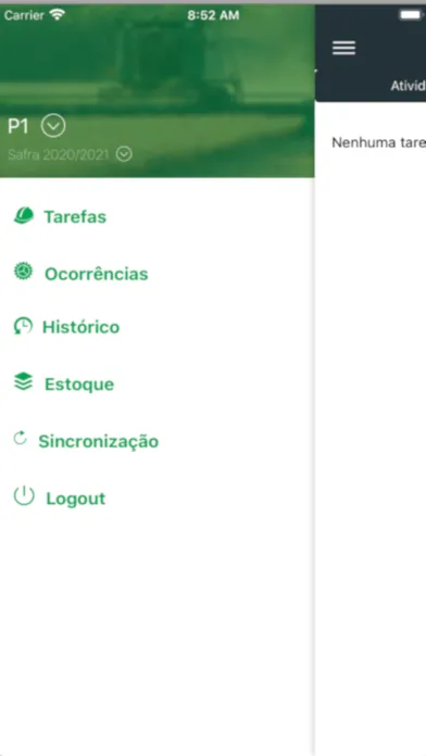Capturas de tela do Aqila Máquinas