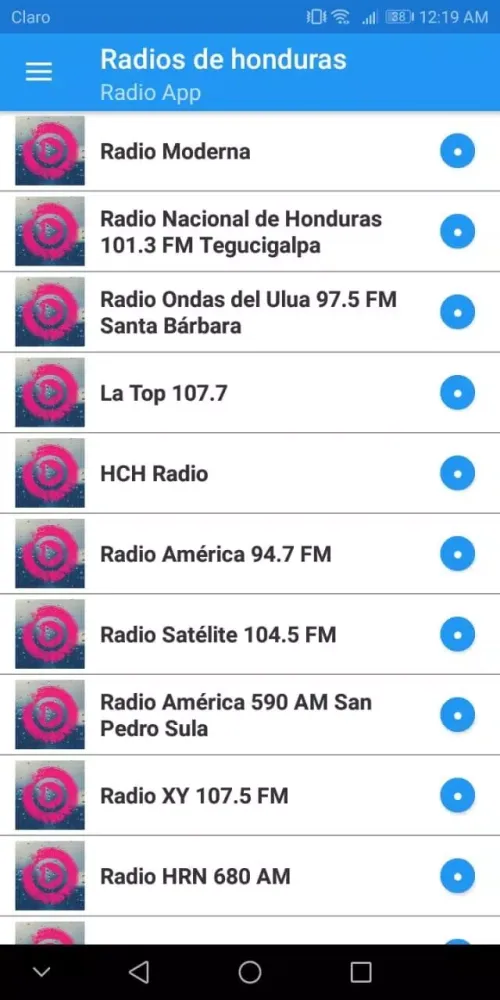 Fundingue Radio Screenshots