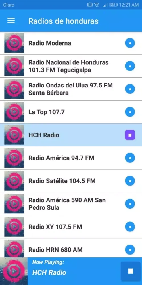 Fundingue Radio Screenshots