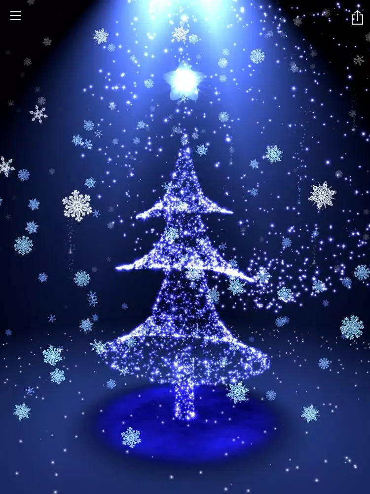 Christmas Countdown 3D Tree iPad  Screenshots