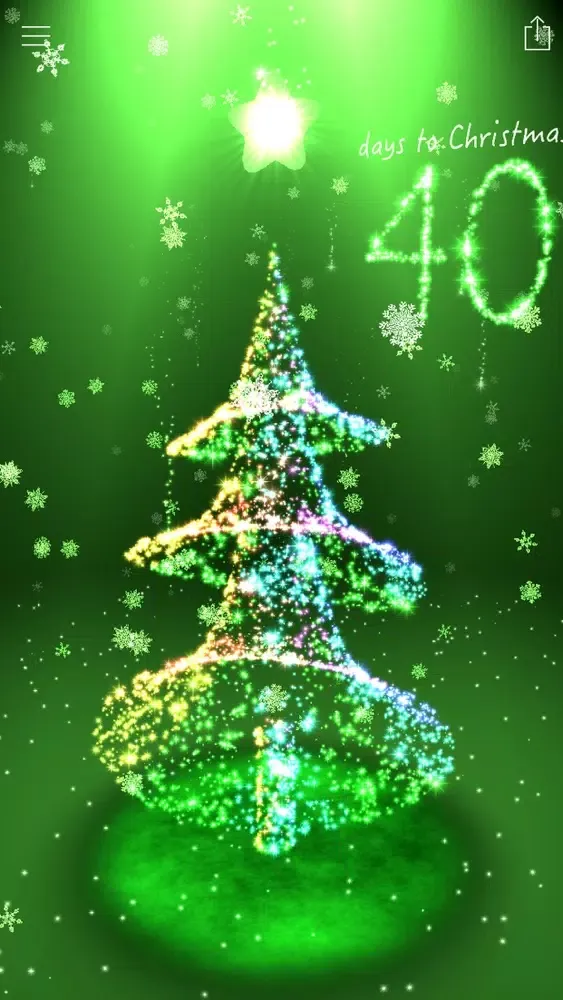 Christmas Countdown 3D Tree Screenshots