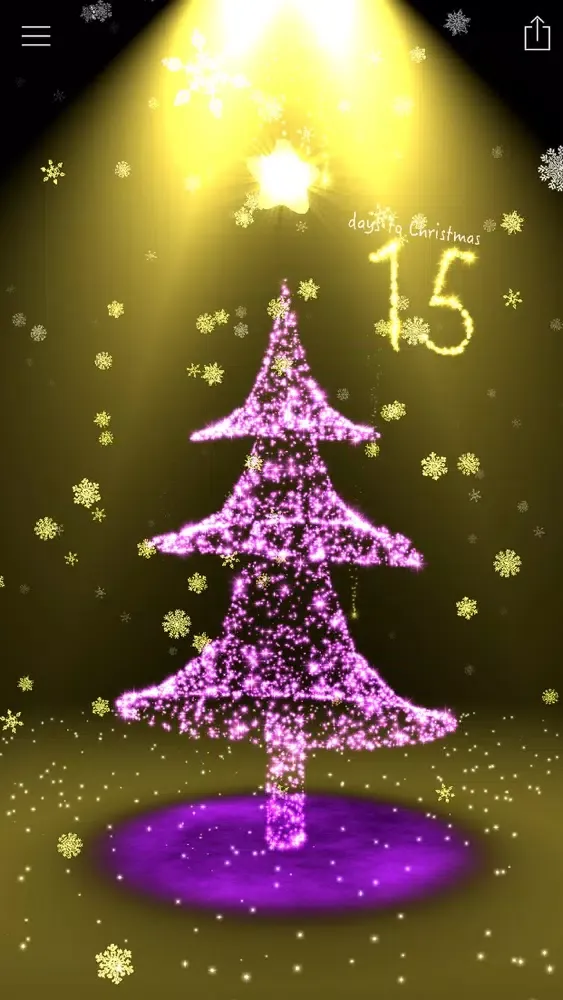 Christmas Countdown 3D Tree Screenshots
