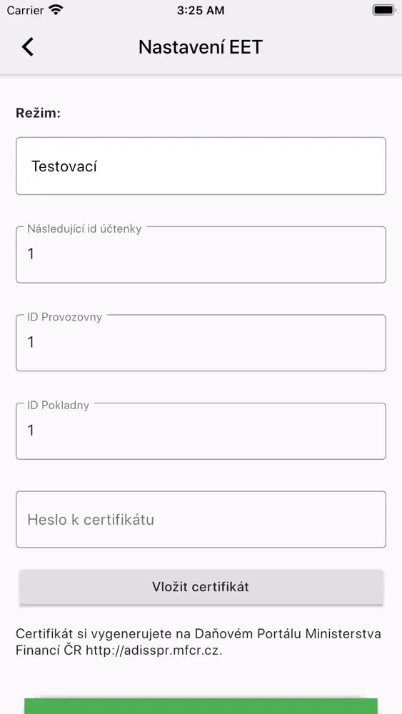 EET v Mobilu স্ক্রিনশট