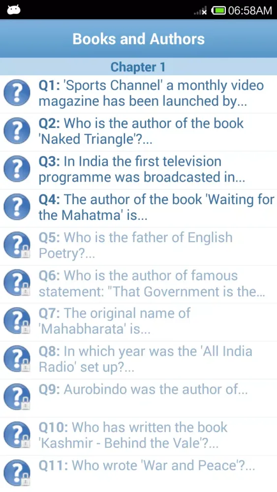 Screenshot di General Knowledge Quiz-GK