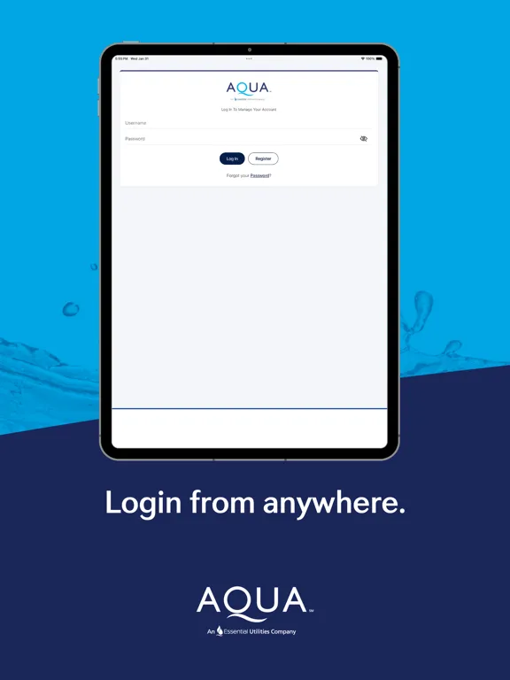 Aqua ePortal iPad  스크린샷