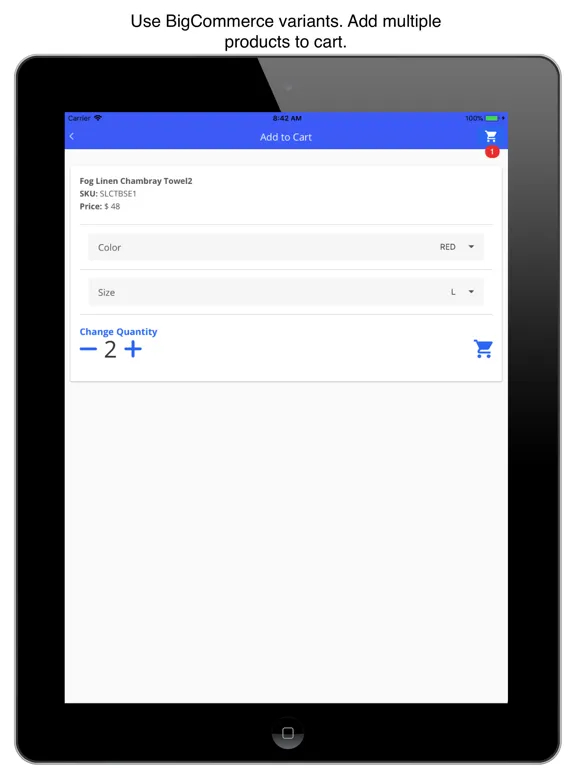 POS for BigCommerce iPad  স্ক্রিনশট
