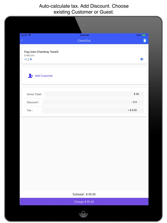 POS for BigCommerce iPad  স্ক্রিনশট