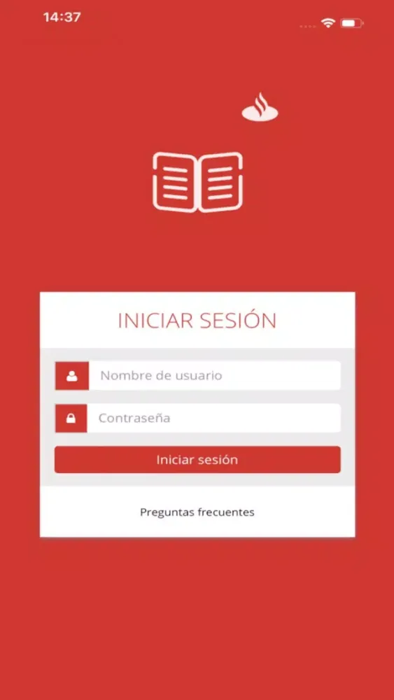Ảnh chụp màn hình của Biblioteca Digital Santander